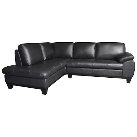 Two Piece Sectional Sofa with LAF Chaise